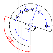 109 градуса между ексцентриците на вибратора