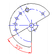 59 градуса между ексцентриците на вибратора