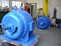 Асинхронни генератори 350kVA, 0.4kV, 1525 tr/min