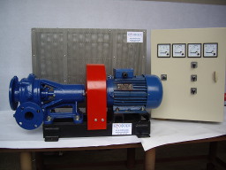 МикроВЕЦ Автономен режим - комплект асинхронен генератор 1500W, 230V с турбина и маховик, табло и баластни нагреватели