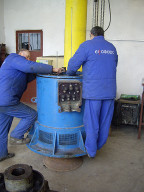 Ремонт на потопяем двигател на канална помпа